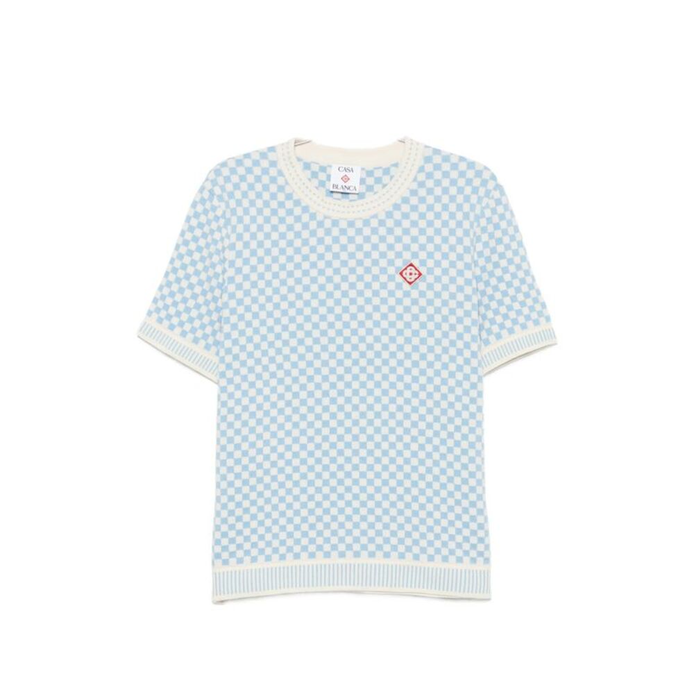 Casablanca Blue T-Shirts & Vests - T-Shirts Men